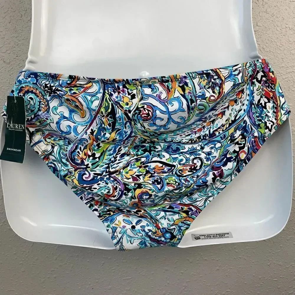NWT Lauren Ralph Lauren Tankini and Matching Bottoms Sizes 10 or 16